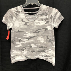 "I love" camouflage top