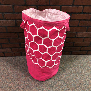 Patterned Laundry Hamper Bag