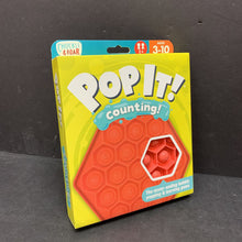 Load image into Gallery viewer, Pop It! Counting Sensory Educational Travel Game (NEW)
