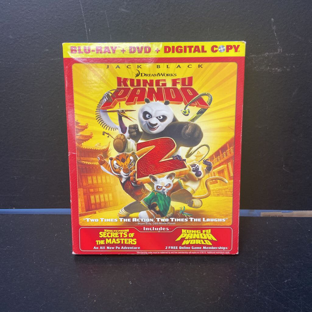 2 Disc: Kung Fu Panda 2 -movie