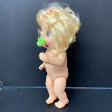 Load image into Gallery viewer, Blonde Doll w/ Pacifer (Battery Operated; baby talks)
