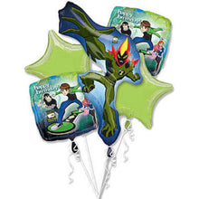 Load image into Gallery viewer, Alien Force Foil Balloon Bouquet (NEW)

