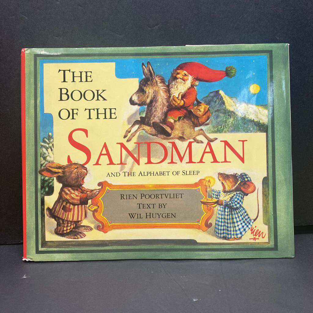 The Book of the Sandman and the Alphabet of Sleep (Rien Poorvliet) (Christmas) -holiday hardcover