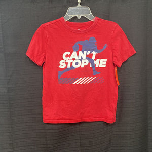 "Can't stop me" football tshirt