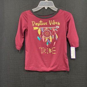 "Positive Vibes Tribe" Top