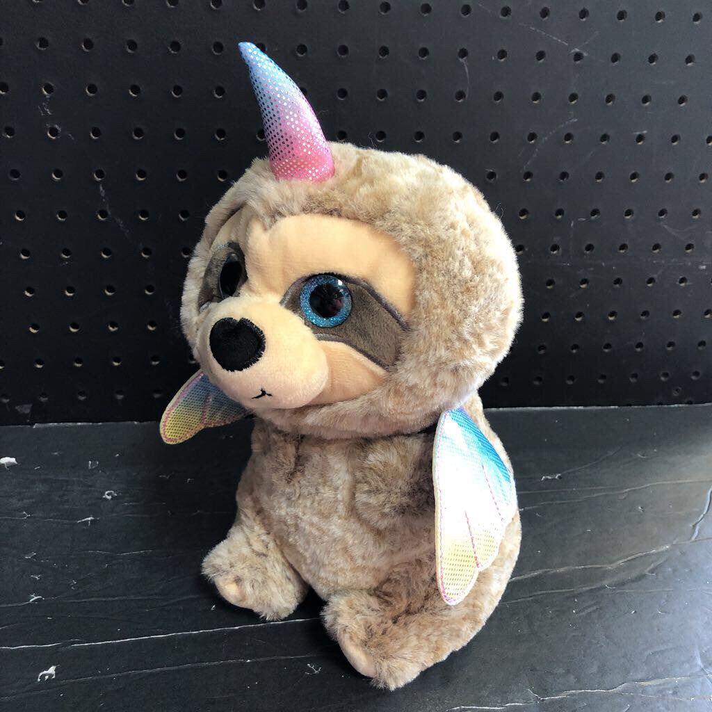 Unicorn store sloth plush