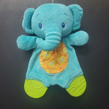 Load image into Gallery viewer, Sensory Crinkle Rattle Elephant Teether Toy
