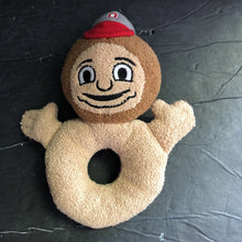 Load image into Gallery viewer, Brutus Buckeye Rattle Toy
