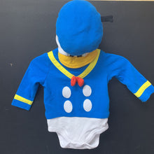 Load image into Gallery viewer, Donald Duck Onesie w/ Hat Costume
