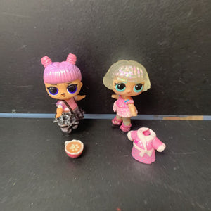 2pk dolls w/accessories