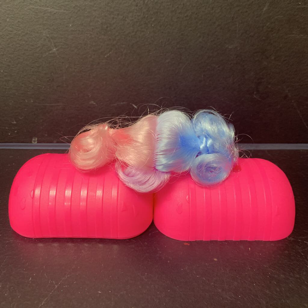 doll wig w/ case