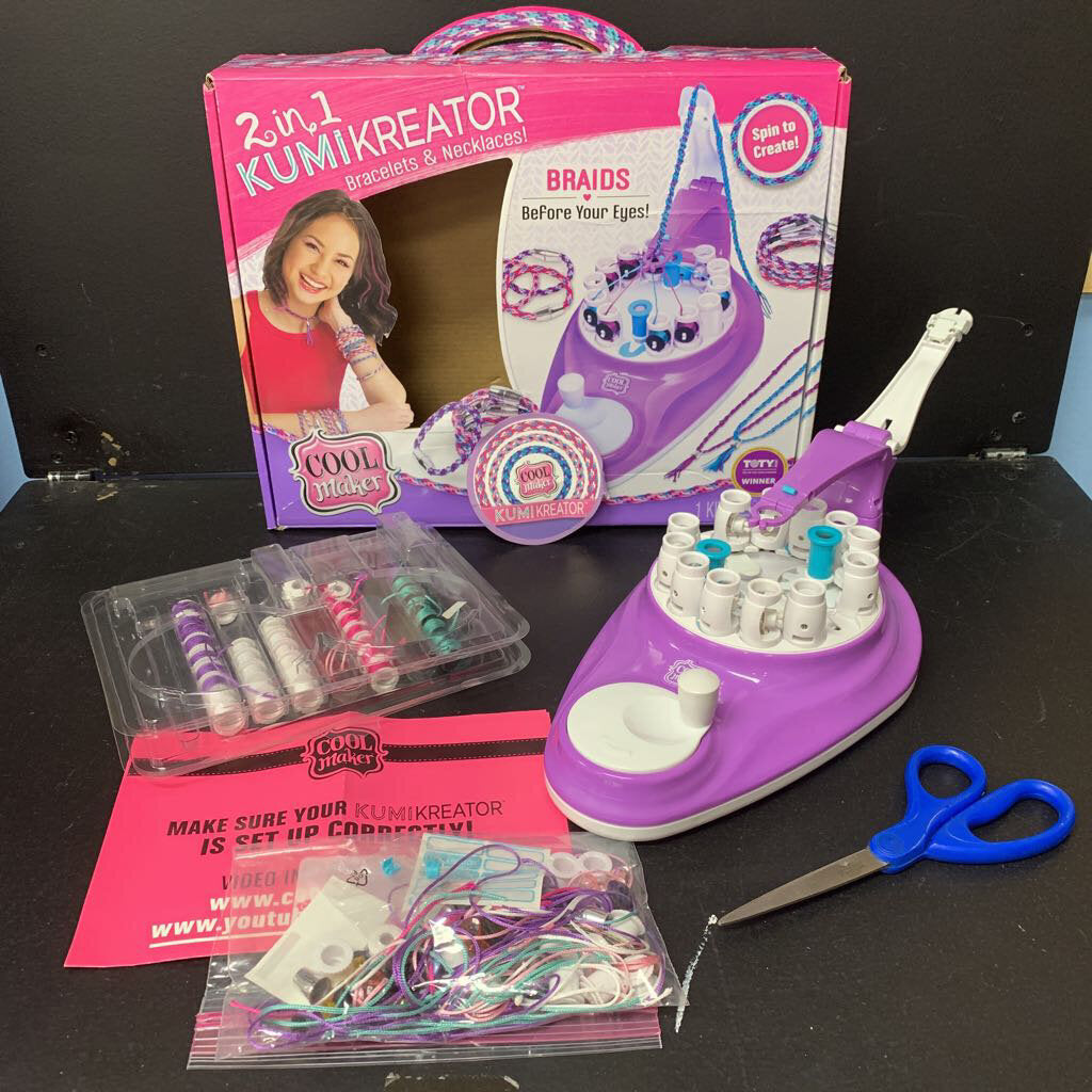 2-in-1 Kumikreator Bracelets & Necklaces Kit