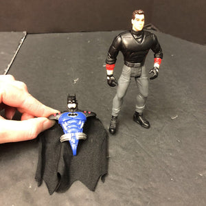 Transforming Bruce Wayne Figure 1995 Batman Forever Vintage Collectible