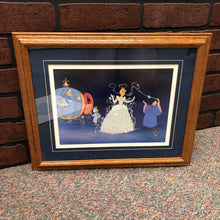 Load image into Gallery viewer, Cinderella Framed Exclusive Commemorative Lithograph 1995 Vintage Collectible
