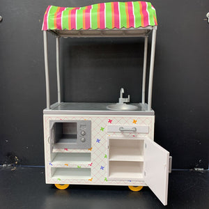 campus snack cart for 18" doll