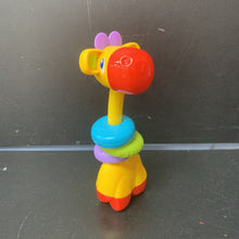 Load image into Gallery viewer, Teethe With Me Giraffe Rattle Toy
