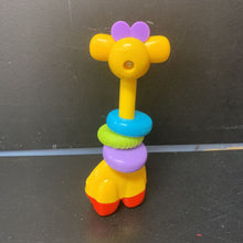 Load image into Gallery viewer, Teethe With Me Giraffe Rattle Toy
