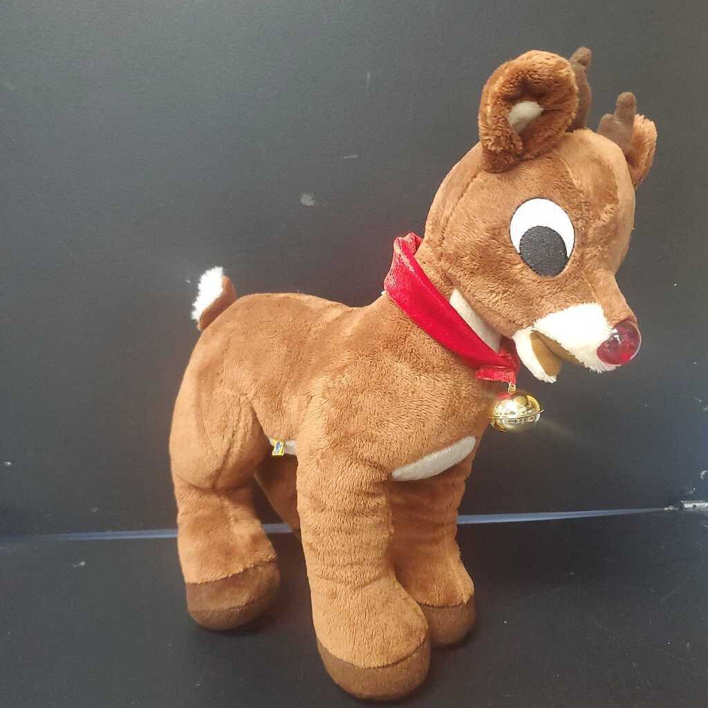 Light Up Nose Rudolph Battery Operated