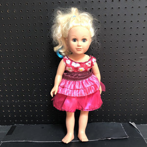 Doll in Flower Dress