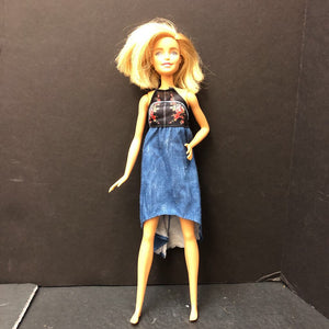 Doll in Flower Dress