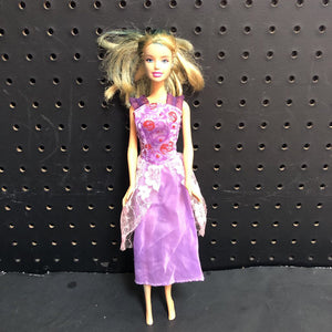 Doll in Lace Flower Dress