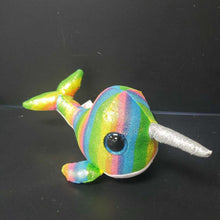 Load image into Gallery viewer, Nori the Narwhal Beanie Boo
