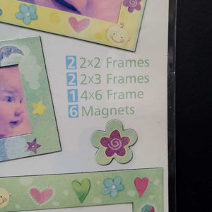 11pc Magnetic Photo Frame Set (Nexxt)