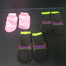 Load image into Gallery viewer, 3pk Girls Trampoline Park Socks (Surge Adventure Park)
