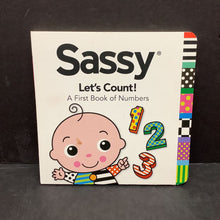 Load image into Gallery viewer, Let&#39;s count!(Sassy a first book of numbers)-board
