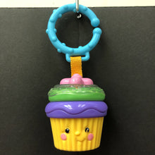 Load image into Gallery viewer, Cupcake Rattle Attachment Toy

