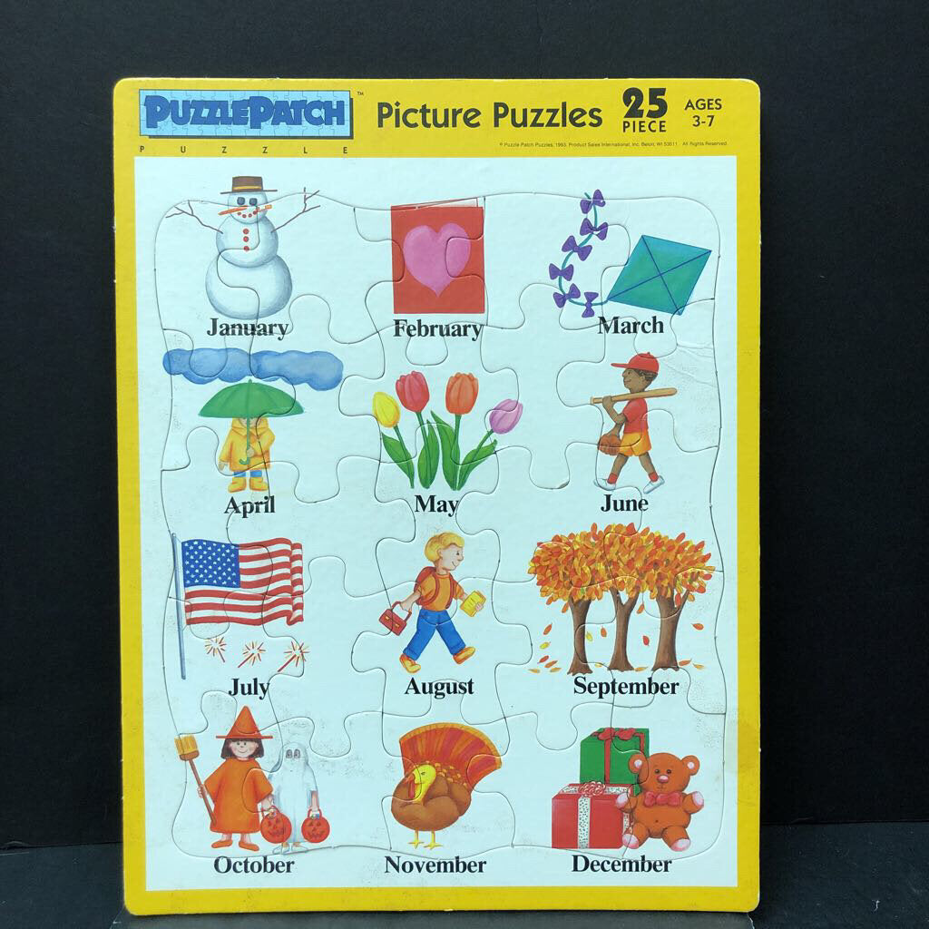 25pc Seasons Picture Puzzle