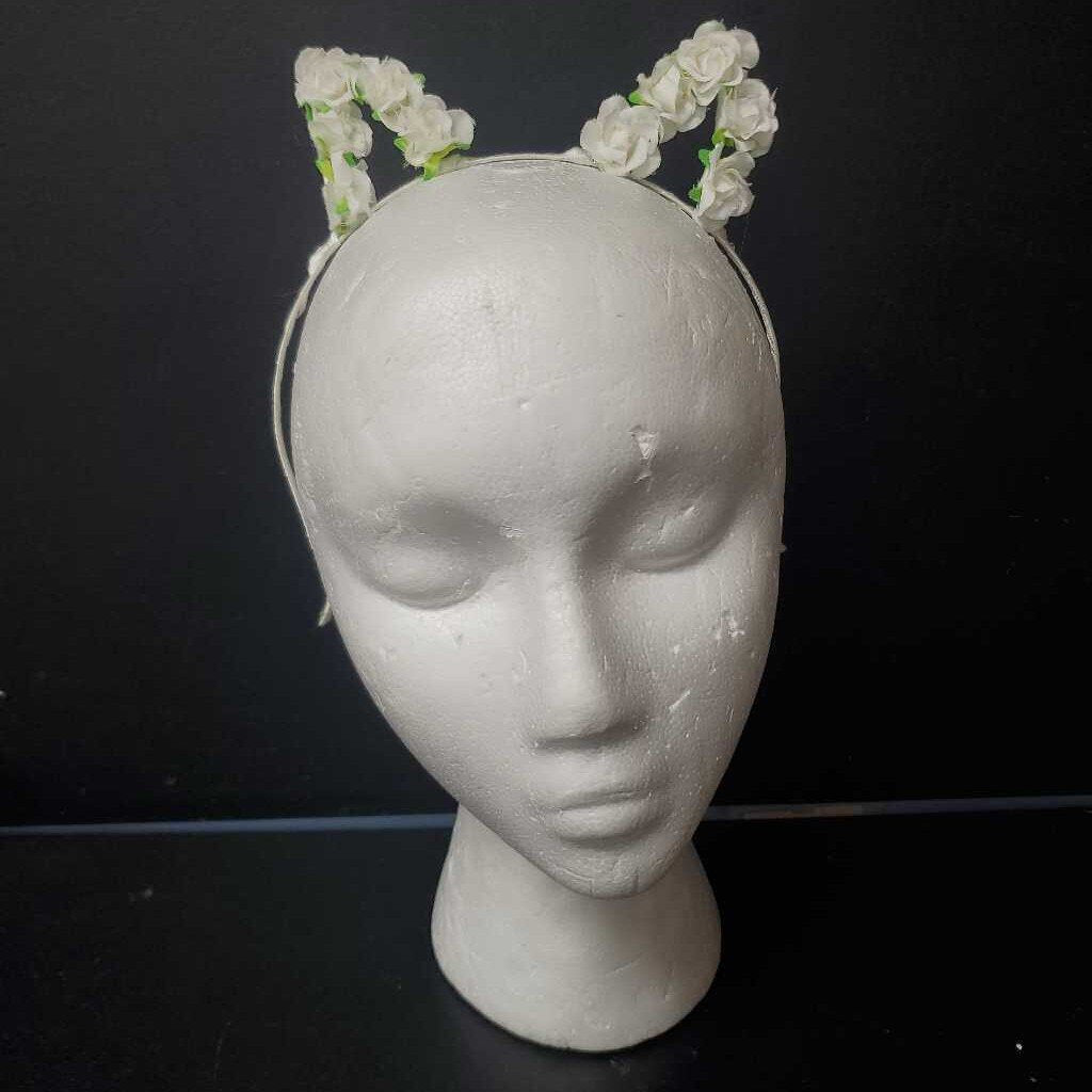 Flower Cat Ears Headband