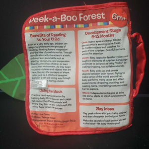 "Peek-a-Boo Forest" Soft Book