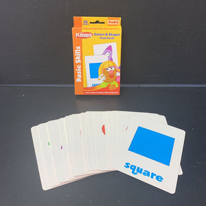 36pk Colors & Shapes Flash Cards