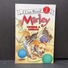 Load image into Gallery viewer, Marley Learns A Lesson (I Can Read Level 2)- Reader

