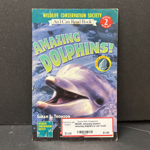 Amazing sharks/ amazing dolphins (i can read)-educational reader