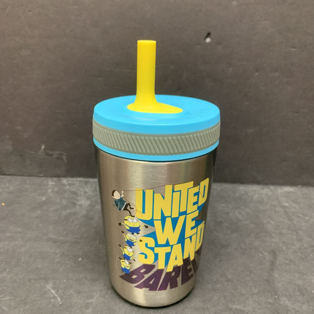 Minions Spill Proof Straw Tumbler Cup