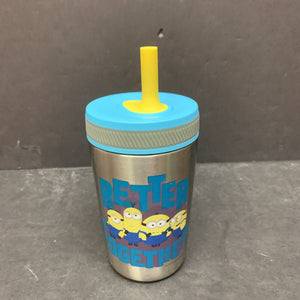 Minions Spill Proof Straw Tumbler Cup