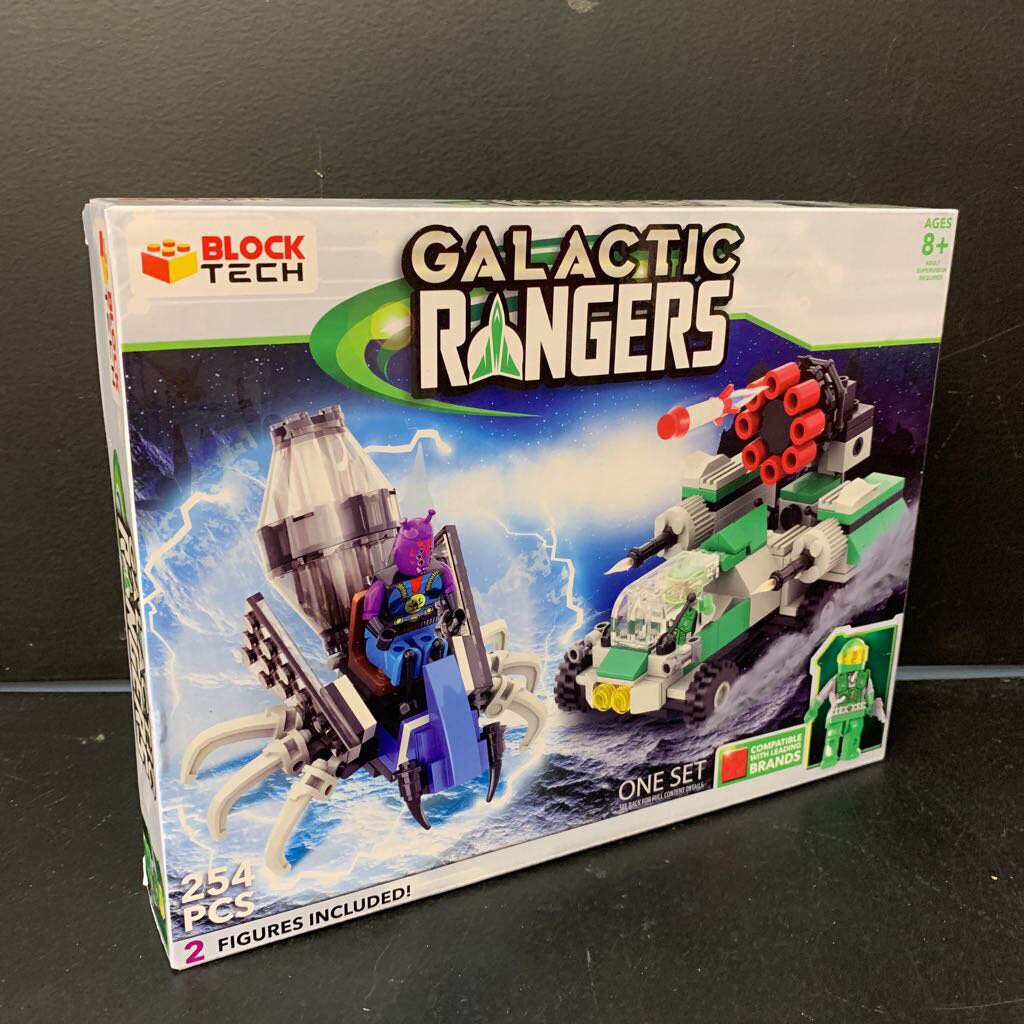 254pc Galactic Rangers Building Set (NEW)