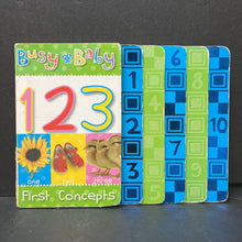 Load image into Gallery viewer, Busy Baby 123-board
