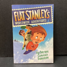 Load image into Gallery viewer, The Intrepid Canadian Expedition (flat stanley&#39;s worlwide adventures) (Jeff Brown)-series
