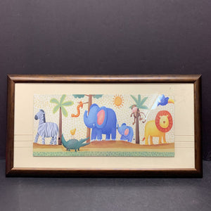 Framed Safari Animal Picture