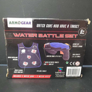 4pc Water Battle Water Gun & Water Vest Set (Armogear)