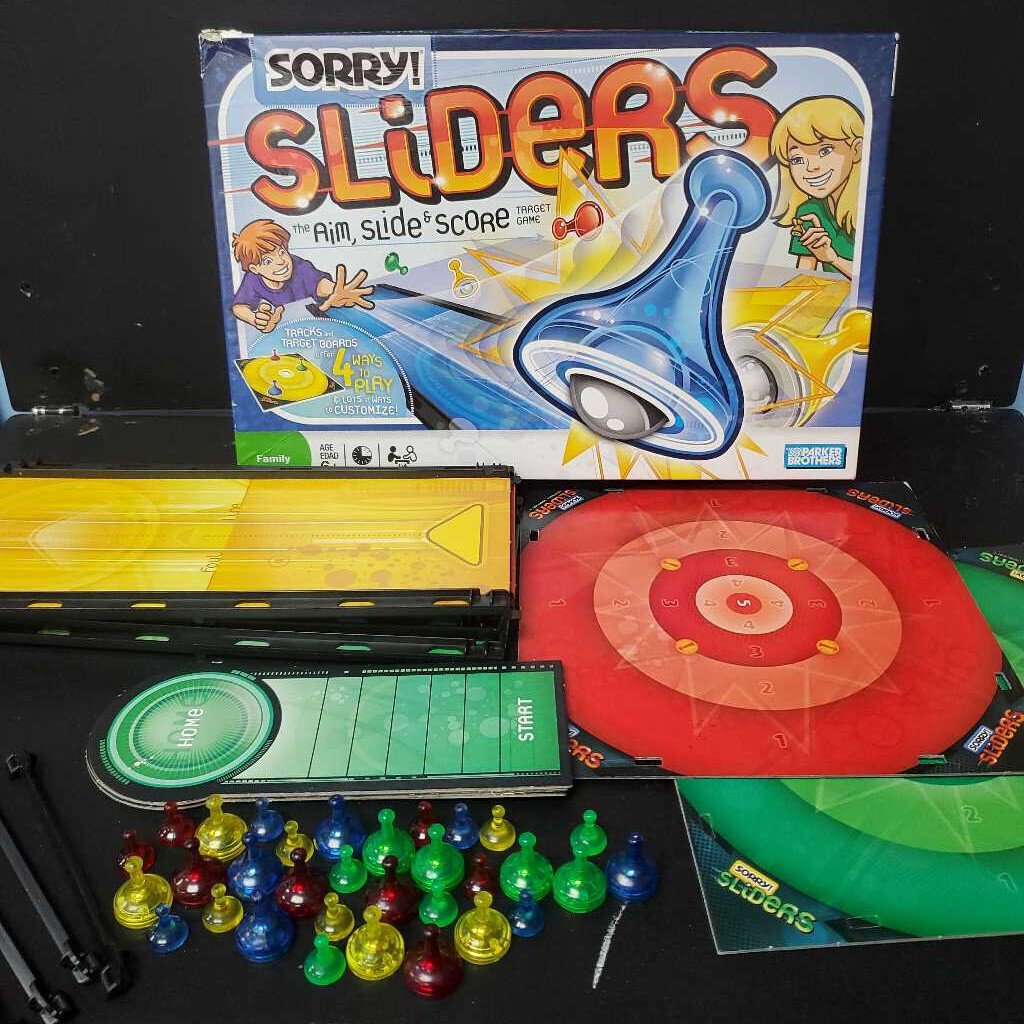 Sorry Sliders Board Game