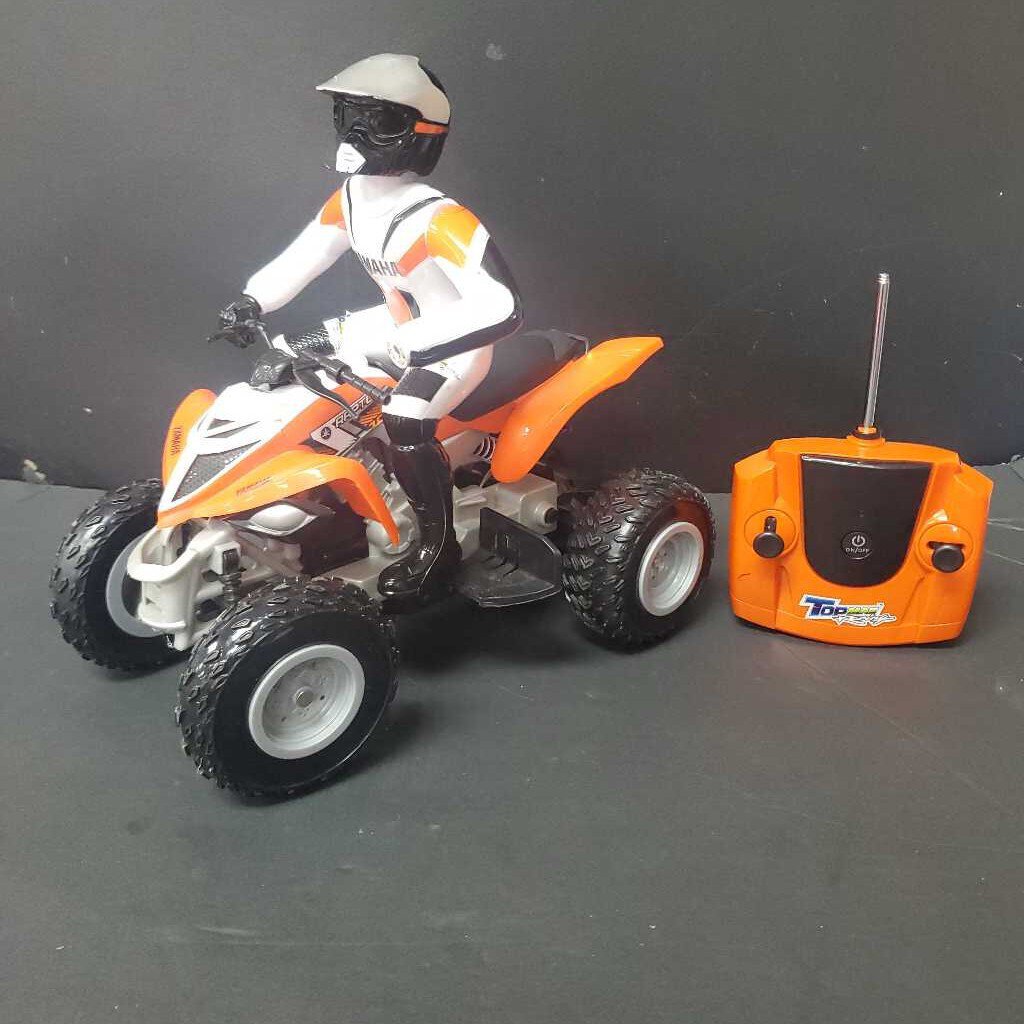 Remote Control Yamaha Raptor 700R Quad ATV w/Rider Battery Operated