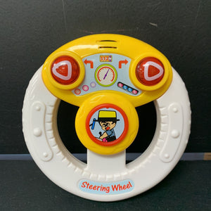 Musical Carry A Tune Steering Wheel Battery Operated