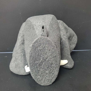 Plush Elephant Head Wall Decor