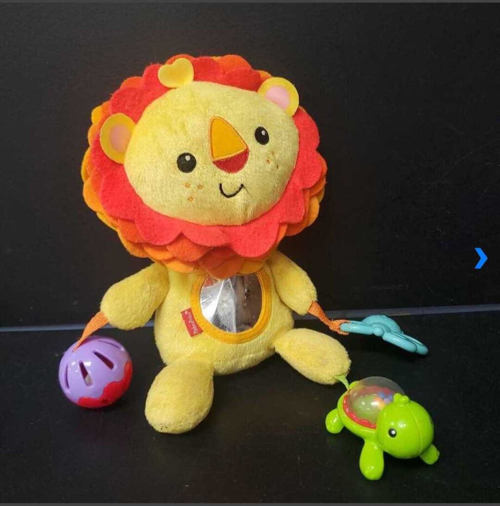 Lion Chime Rattle Attachment Toy – Encore Kids Consignment