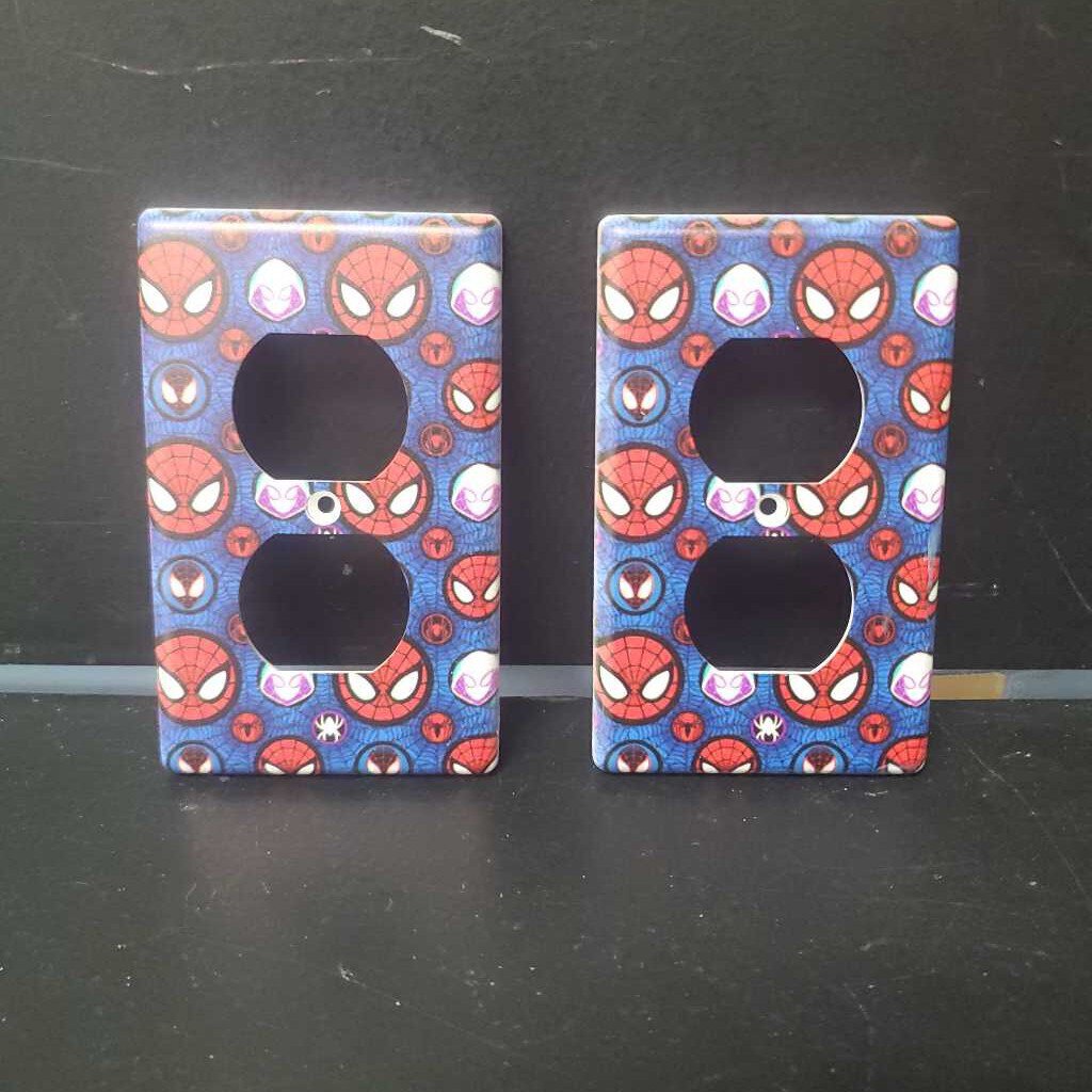 2pk Spiderman Outlet Covers