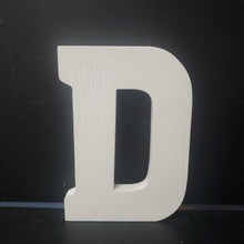 Load image into Gallery viewer, Wooden Letter D
